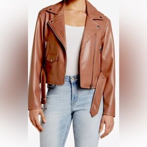 NWT BLANK NYC size L moto jacket